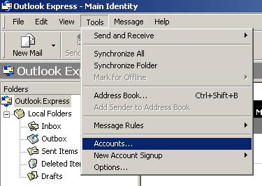 Imagen Outlook express