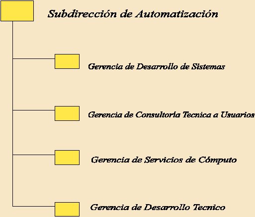 Organigrama Subdirección de Automatización